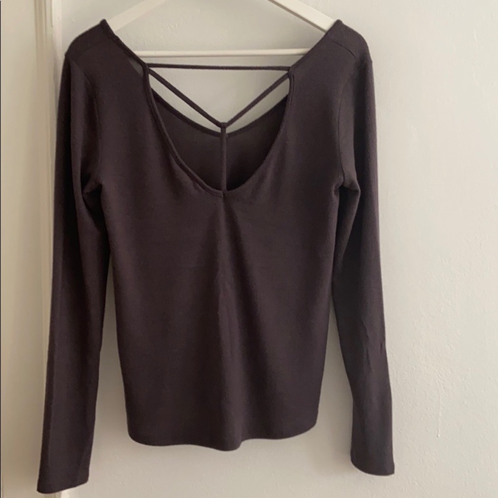 Peyton Jensen Unique Back Pattern Top - image 1